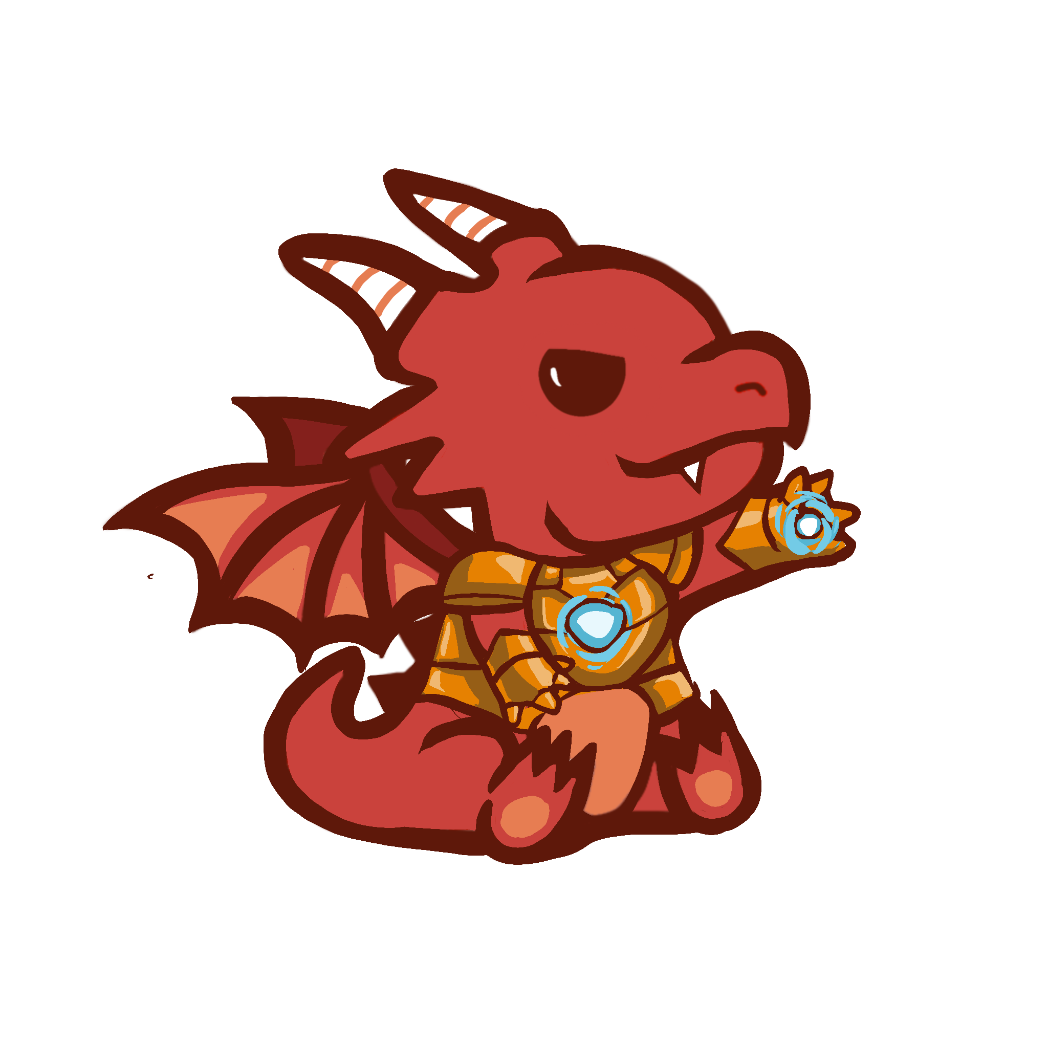 Clawvis Dragon Staring